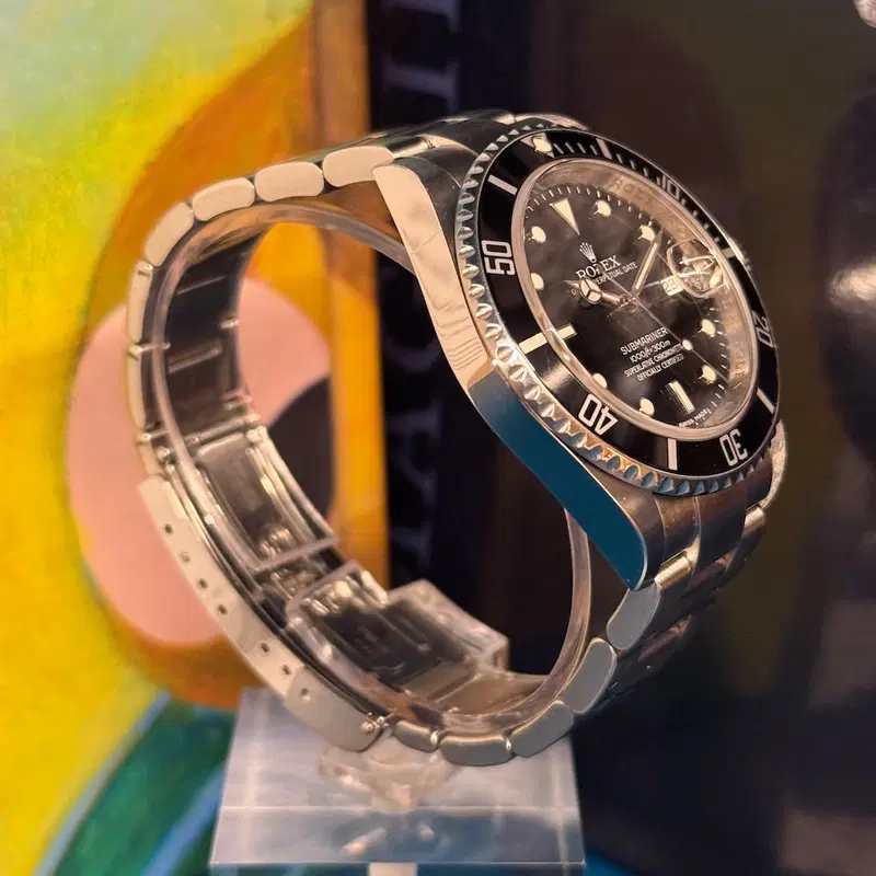 Rolex Submariner Date Unpolished. 16610