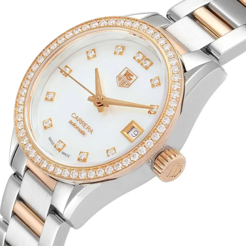 Tag Heuer Carrera MOP Diamonds. WAR2453.BD0777