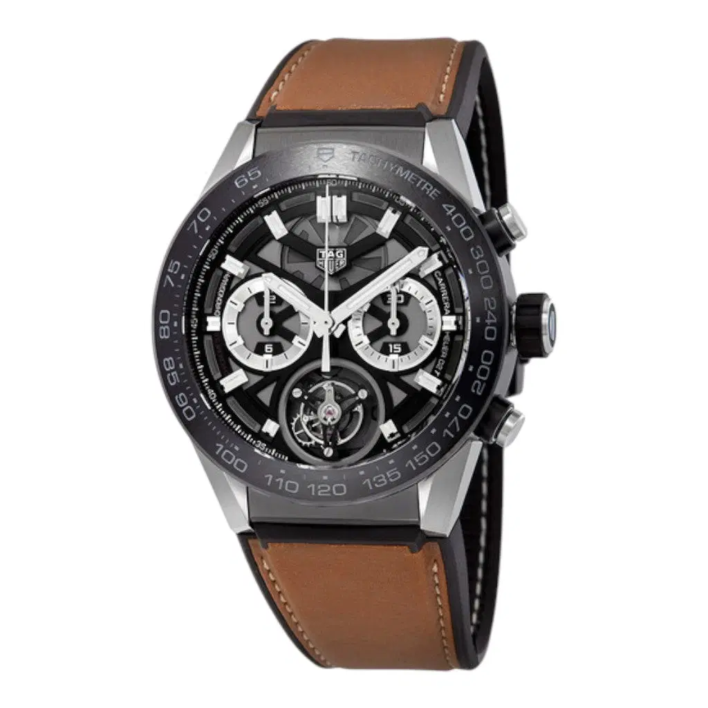 Tag Heuer Carrera Tourbillon. CAR5A8Y.FT6072