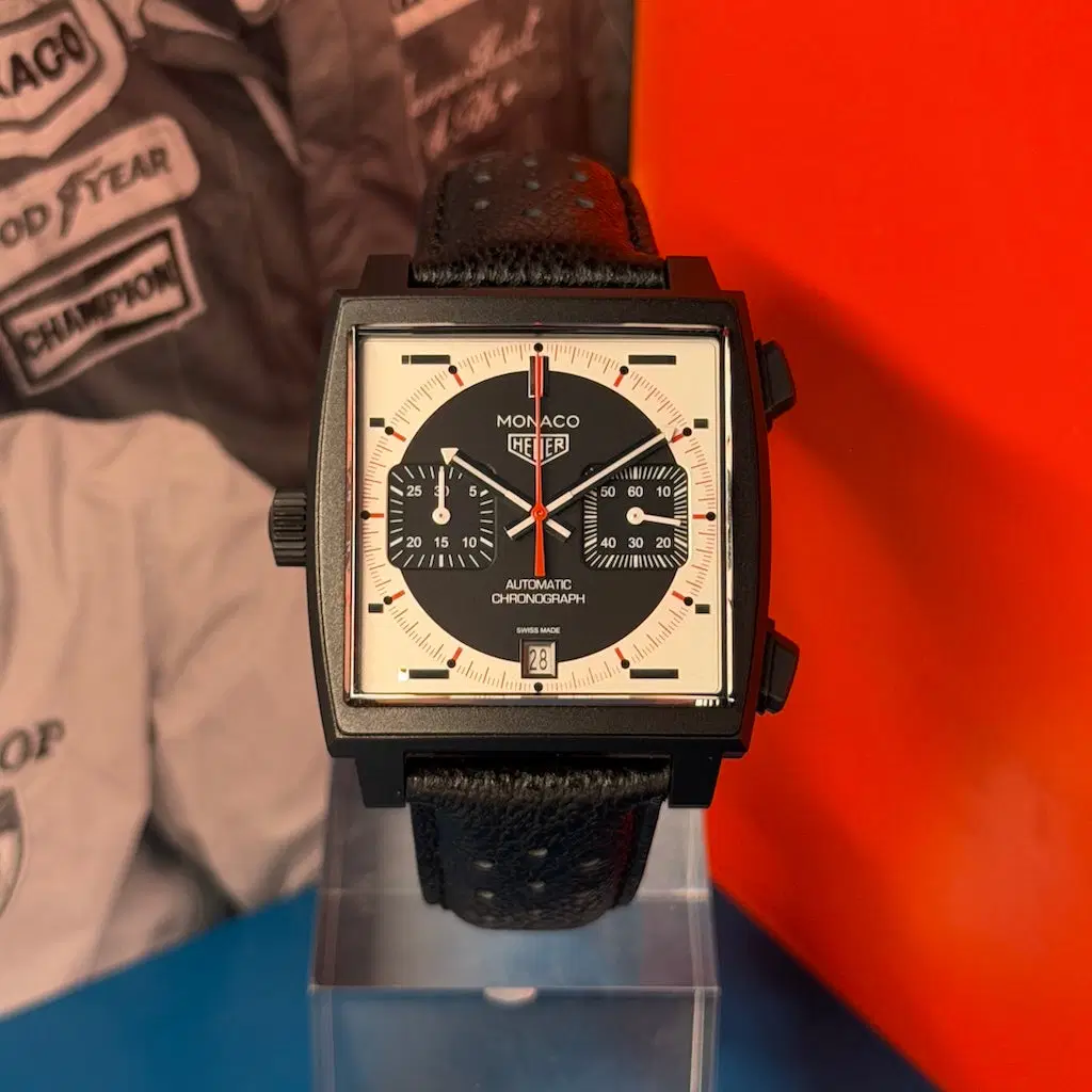 Tag Heuer Monaco Chronograph Stopwatch. CAW218F.FC6356