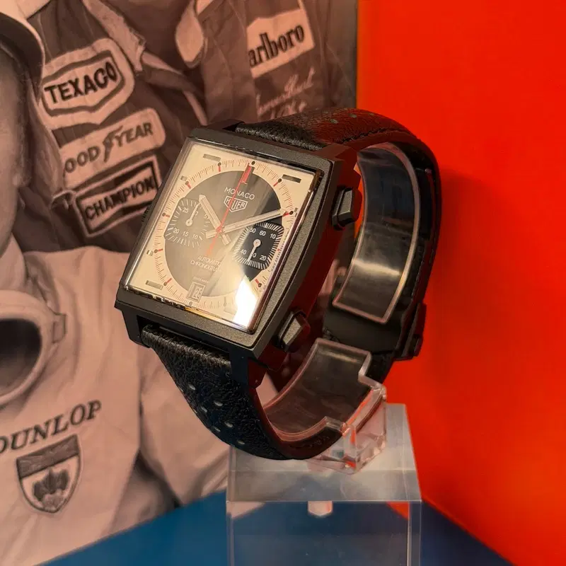 Tag Heuer Monaco Chronograph Stopwatch. CAW218F.FC6356