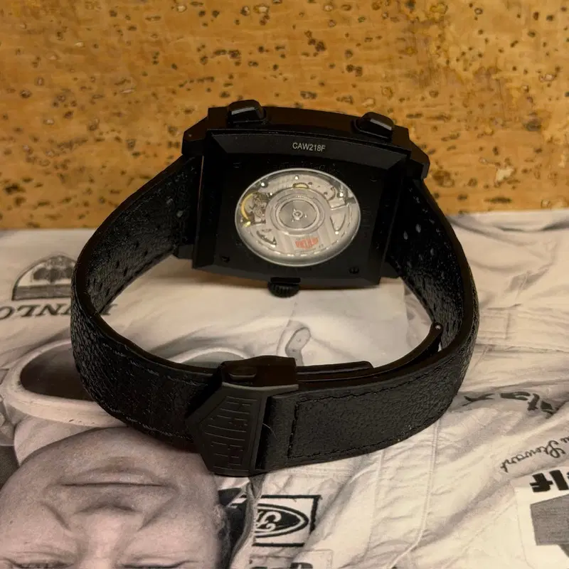 Tag Heuer Monaco Chronograph Stopwatch. CAW218F.FC6356
