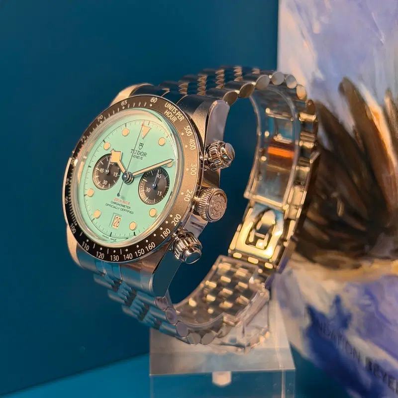 Tudor Black Bay Chrono "Flamingo". M79360N-0024