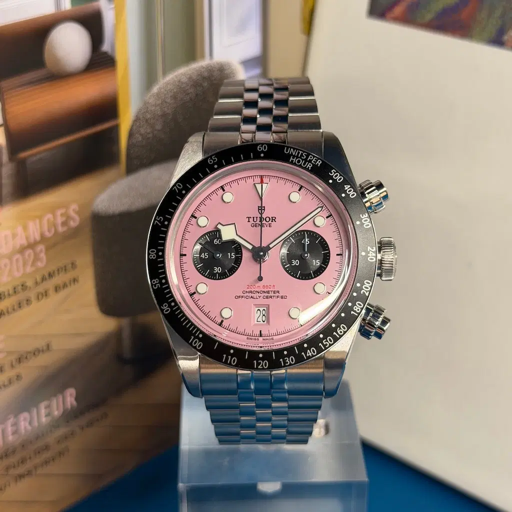Tudor Black Bay Chrono "Pink". M79360N-0019
