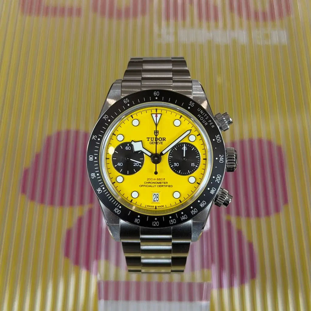 Tudor Black Bay Chrono 39 "Yellow". M79310N-0001