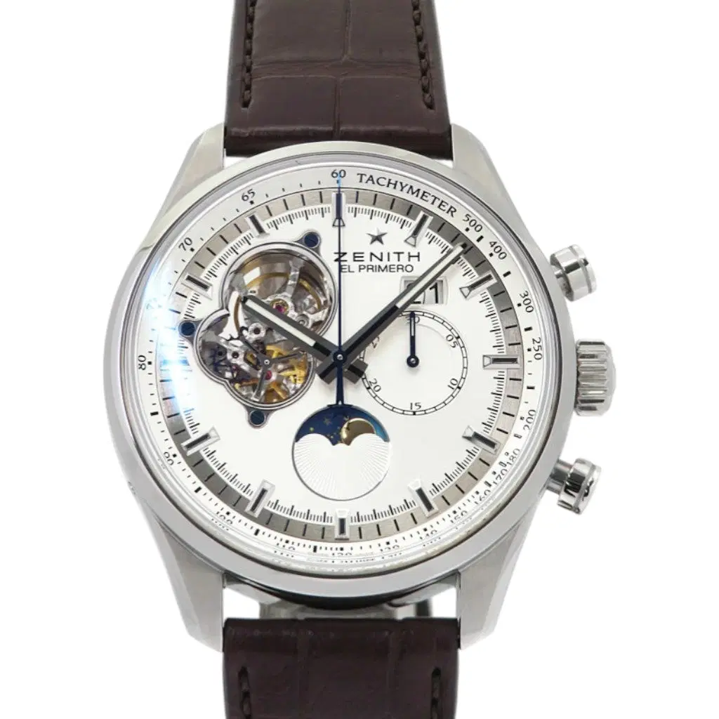 Zenith El Primero Open Moon & Sunphase. 03.2160.4047/01.C713
